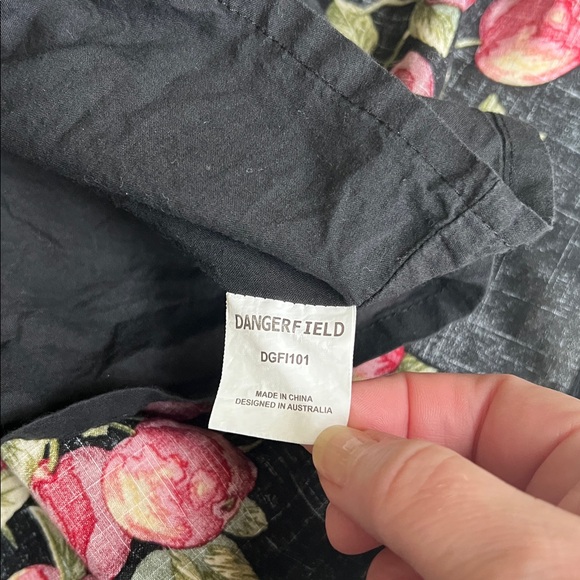 Like new! Dangerfield brand cotton knee length dress size Small - Picture 8 of 12